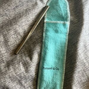Tiffany & Co. Sterling Silver Pen with Tiffany Blue Pouch